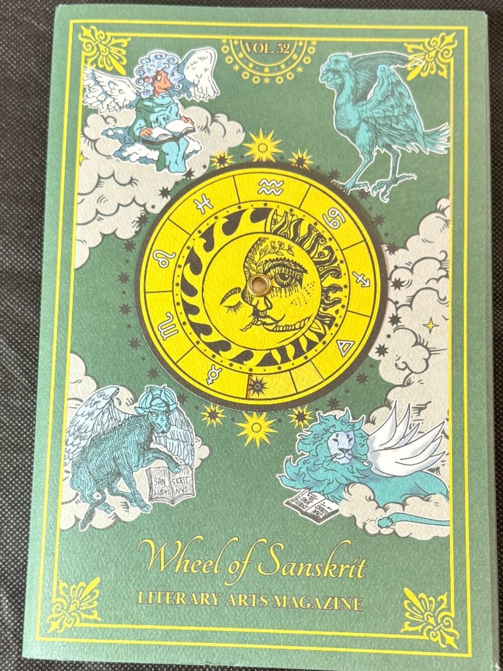 Volume 52 of the Sanskrit Literary-Arts Magazine from UNC Charlotte